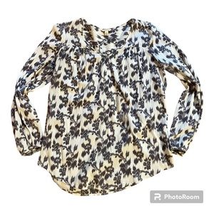 Sonoma shirt gauzy boho style - size M